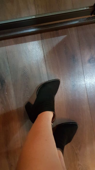 Продам натуральные зимние полусапожки