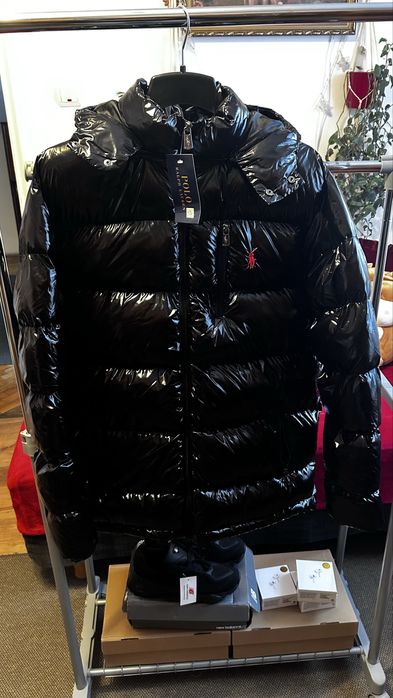 Geaca lucioasa Ralph Polo