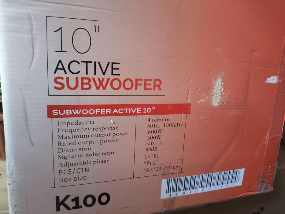 Сабвуфер BOS-MINI K-100. Новый.