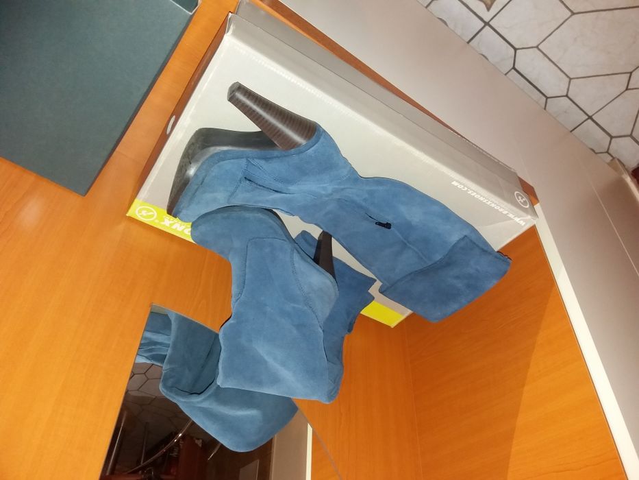 Lot botine și cizme damă din piele naturală mărimea 35