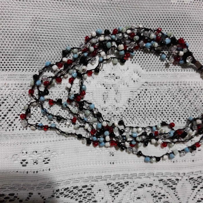 Колие с перлички