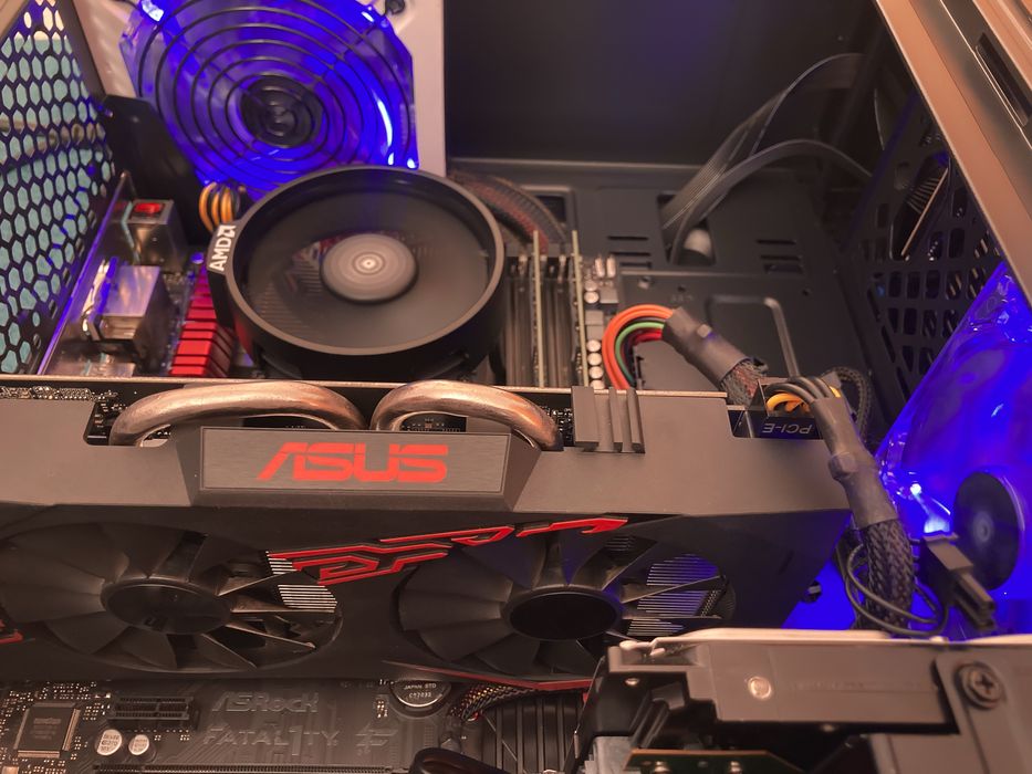 Геймърски компютър Ryzen 5, 16GB, GTX 1060 6GB