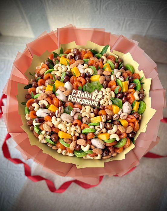 Букеты из сухофруктов