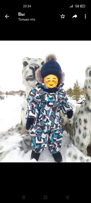 Детский зимний комбинезон Premont"