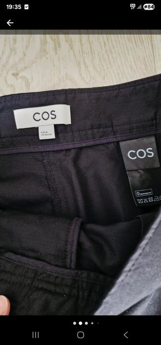 Брюки cos лен 38