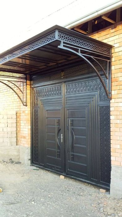 Темир дарвоза ясимиз закзга, Изготавливаем железный ворота на заказ