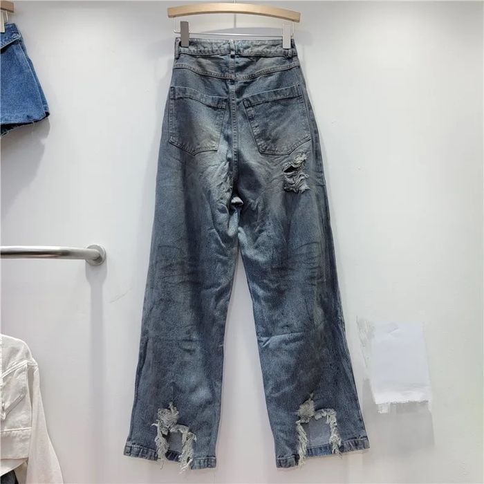 Дънки loewe balenciaga chrome hearts