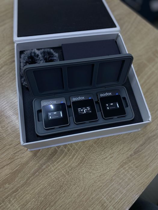 Петличные микрофоны Godox MoveLinnk M2 (ТМ79)