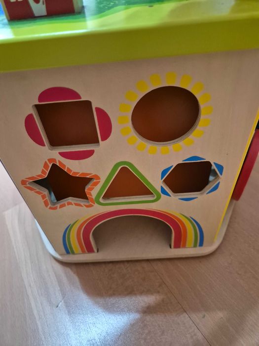 Дървен куб за игра Acool Toy