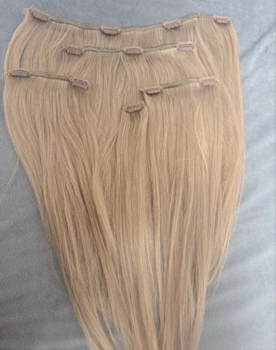 Set extensii de par natural clip on