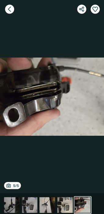 Frane Shimano XT 4 pistoane