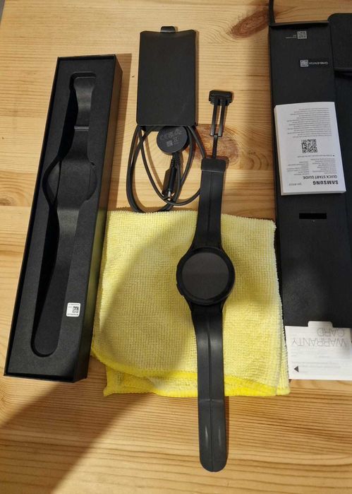 Samsung Galaxy Watch 5 Pro 45mm, Black Titanium – carcasă Titan, geam Safir