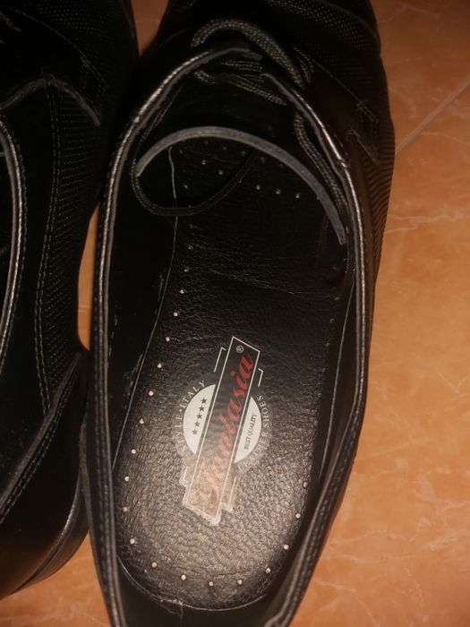 Елегантни мъжки обувки от естествена кожа Fantasia (Megias) №41 27,5см