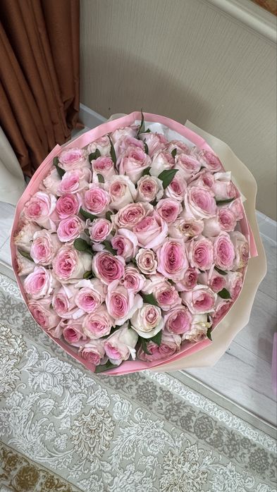 60 шт роза цветы