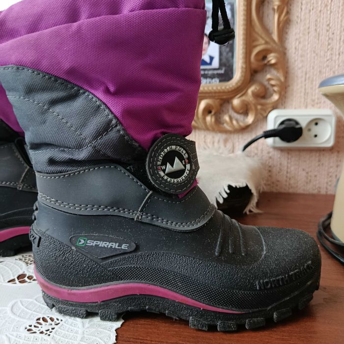 Сапоги зимние утеплённые