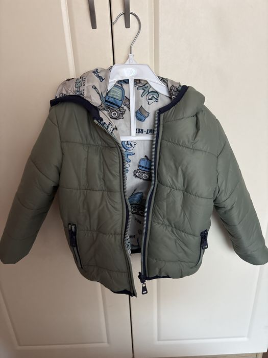 Двулицево яке за момче 12-18 мес