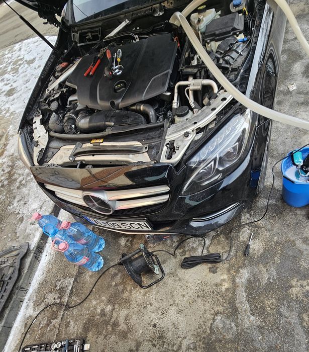 Curățare desfundare calorifer radiator habitaclu auto