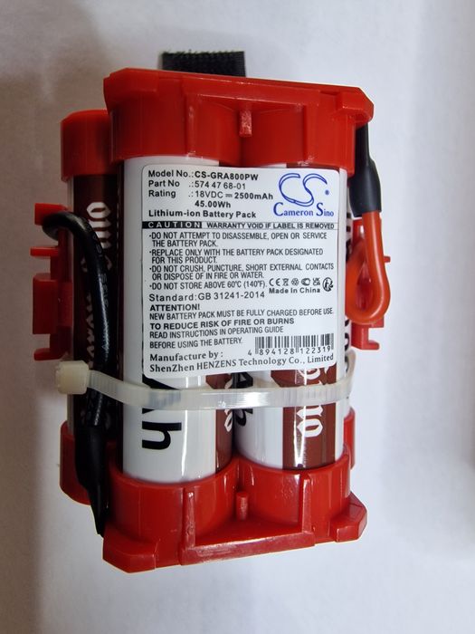 acumulator 18V 2500mAh robot gardena R40Li R50Li R70li R80Li baterie