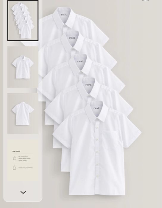 Продам новые школьные рубашки