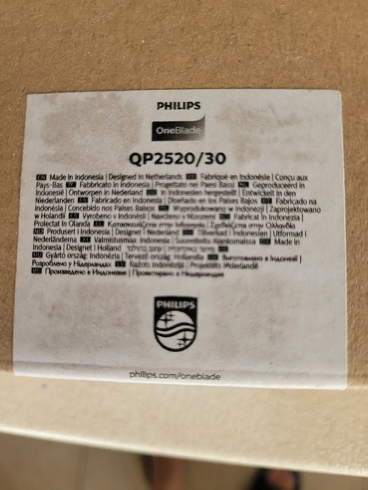 One blade Philips QP2520/30