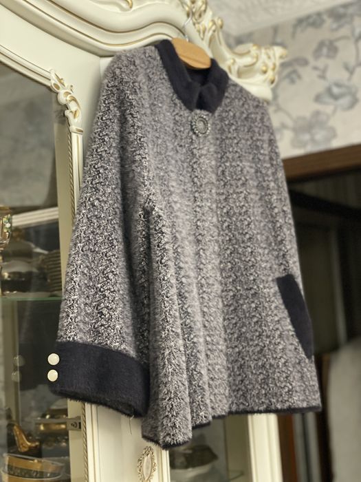 Жаңа стильный кардиган, әрі жылы