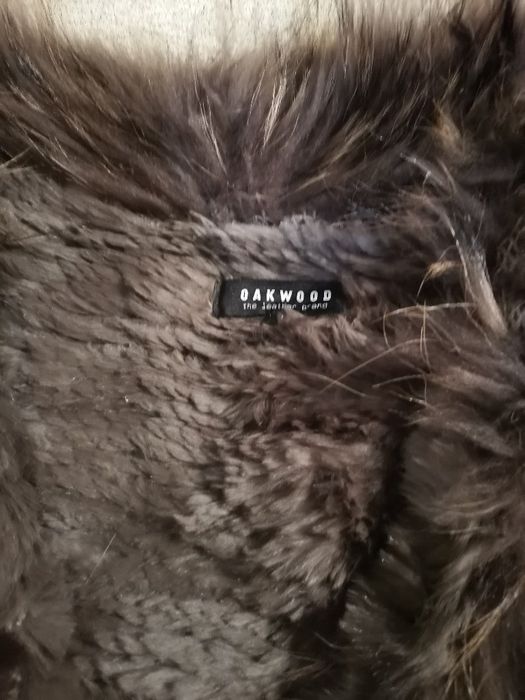 Елек с естествен заешки косъм