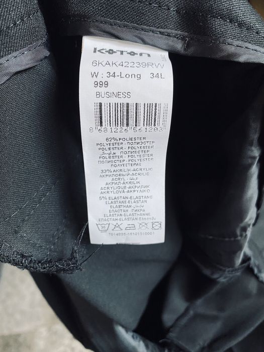 Pantaloni stofa bootcut 34