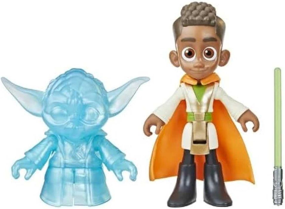 STAR WARS Young Jedi Adventures Екшън фигура Kai Brightstar и Йода