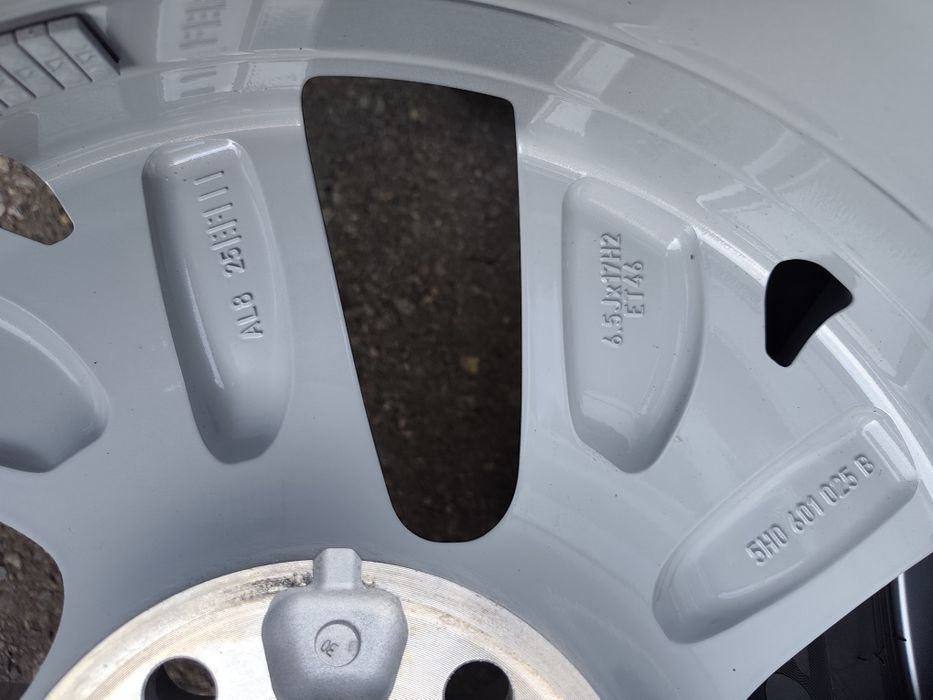 17" оригинални алуминиеви джанти за Vw Golf 7 8, Audi A3, Skoda..