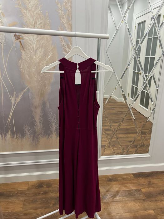 Платье Massimo Dutti, размер M, цвет бордо