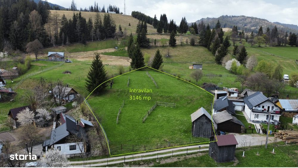 Vindem teren intravilan in Pojorata - Suceava - Bucovina - Vedere 2