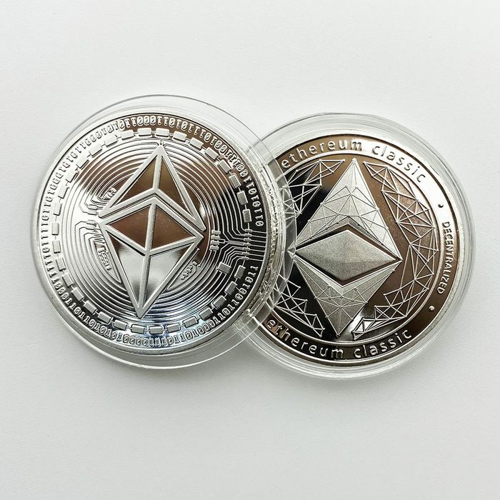 Ethereum classic, эфириум сувенирная монета