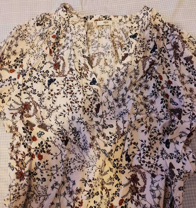 Rochie Mango, imprimeu floral, noua fara eticheta, L(42)