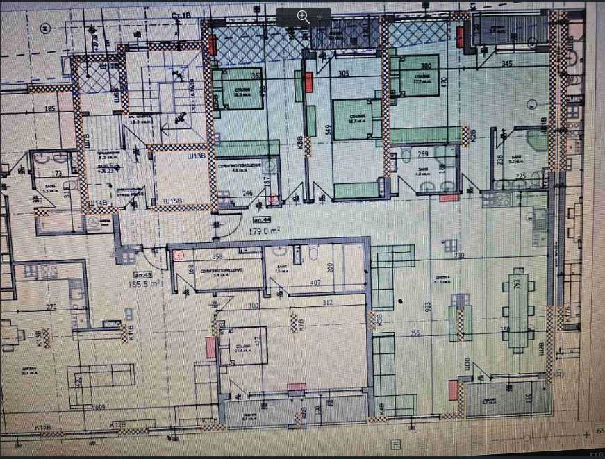 Продава се Четиристаен апартамент в Варна, Център - 186 кв.м за 2146 €/кв.м - Снимка #4