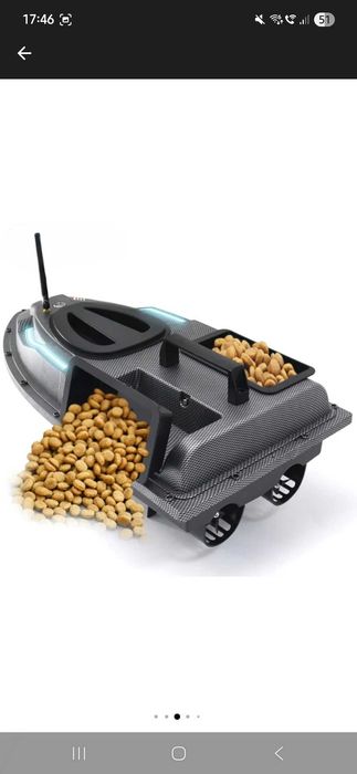 Vand barcuta cu doua baterii.