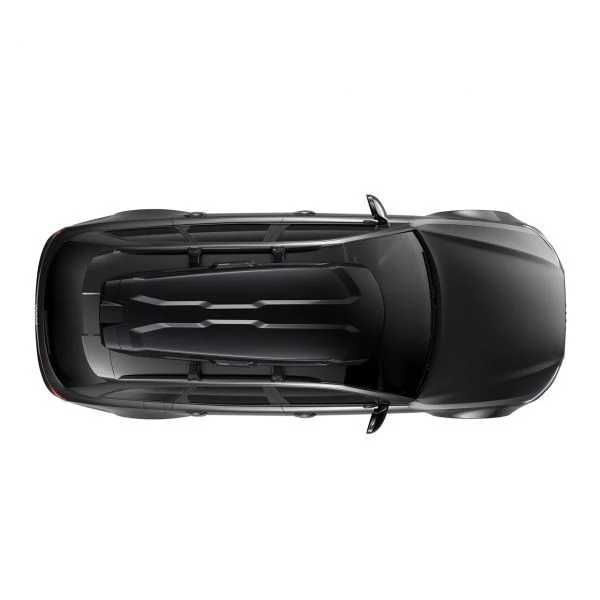 Cutie portbagaj Thule Vector L Negru Metalic, 231,5x88,5x35,5cm