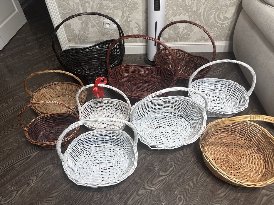 Плетёные корзины отличные