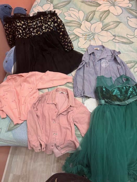 Детские вещи от 2 до 7 лет(7-8 пакетов)