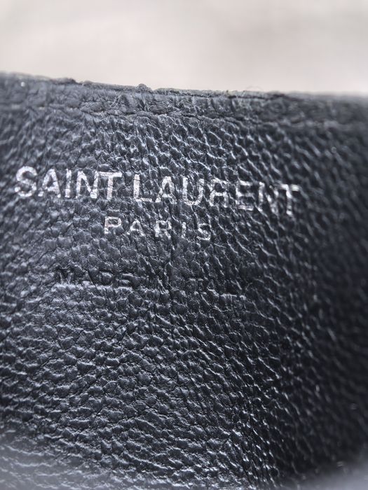 YSL Saint Laurent Cassandre Matelasse Cardholder