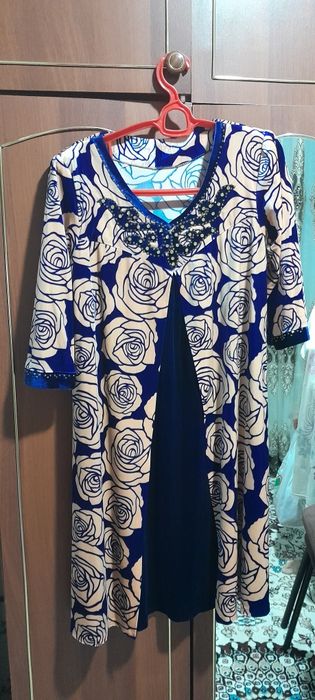 Платье со штанами.