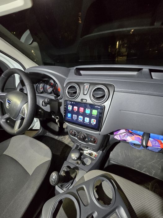 Navigatie Android Dacia Dokker Waze YouTube GPS Carplay BT
