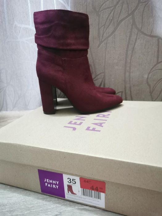 Елегантни боти Jenny Fairy бордо