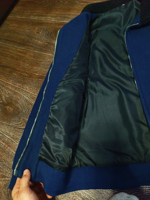 Мужское пальто с воротом