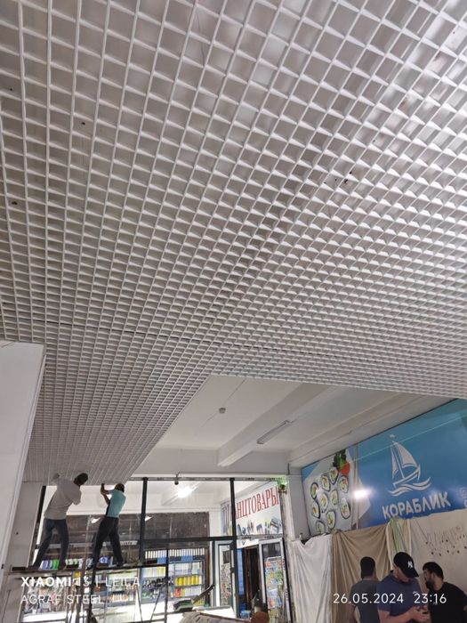 Osma potolok optom zavoddan grilayo reechniy грилянта речный рек PC-33