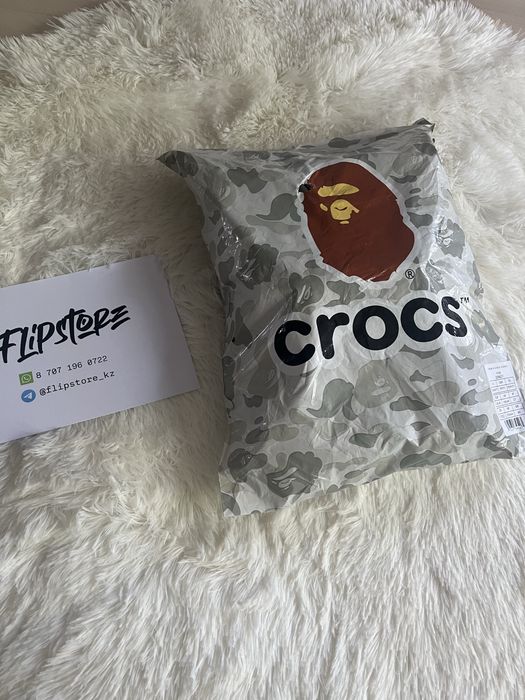 Кроксы бейп bape новые