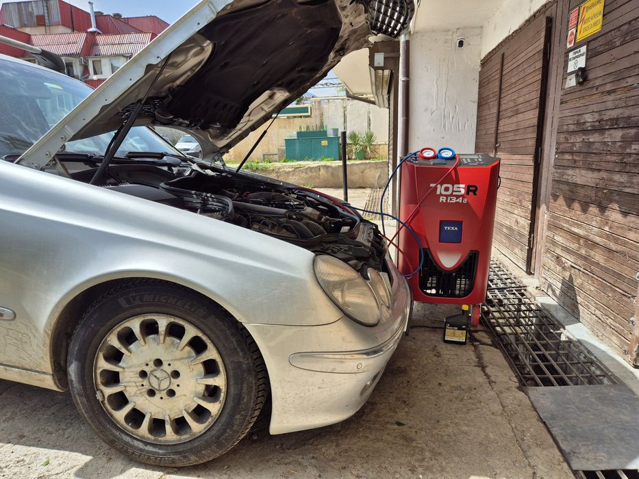 Зареждане/пълнене на автоклиматици с фреон R134 цена-35евро