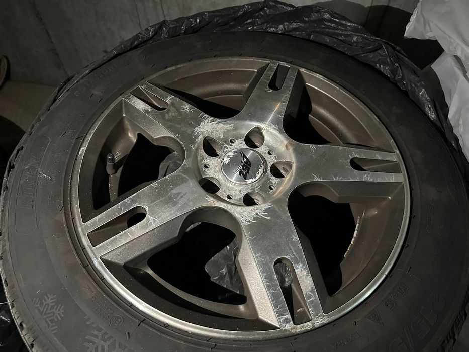 Set roti iarna  riken cu jante 215/55R16