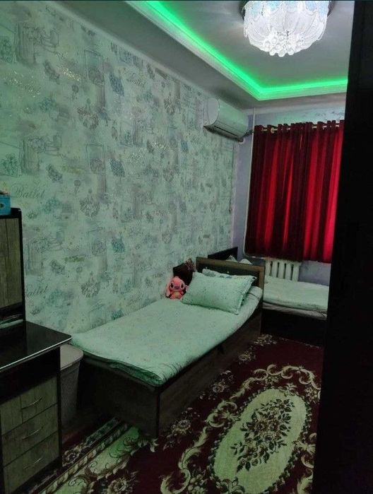 2 xonali 3 xonaga o‘zgartirilgan, 50 m², evro ta’mir, Yunusobod 7