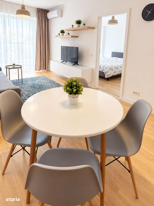 Studio dublu Marmura Residence | 50 m²| Metrou Jiului |Parcare inclusă