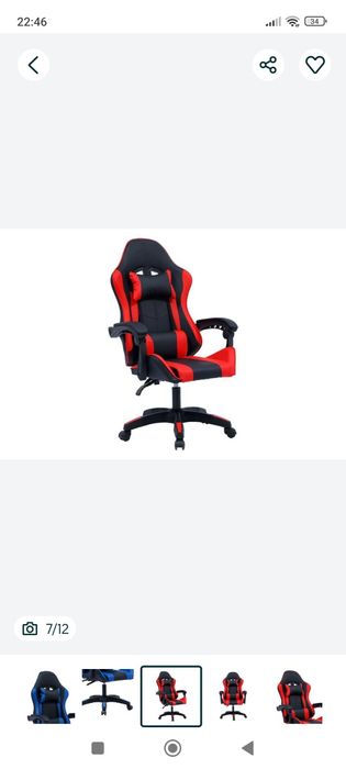 Геймърски стол нов